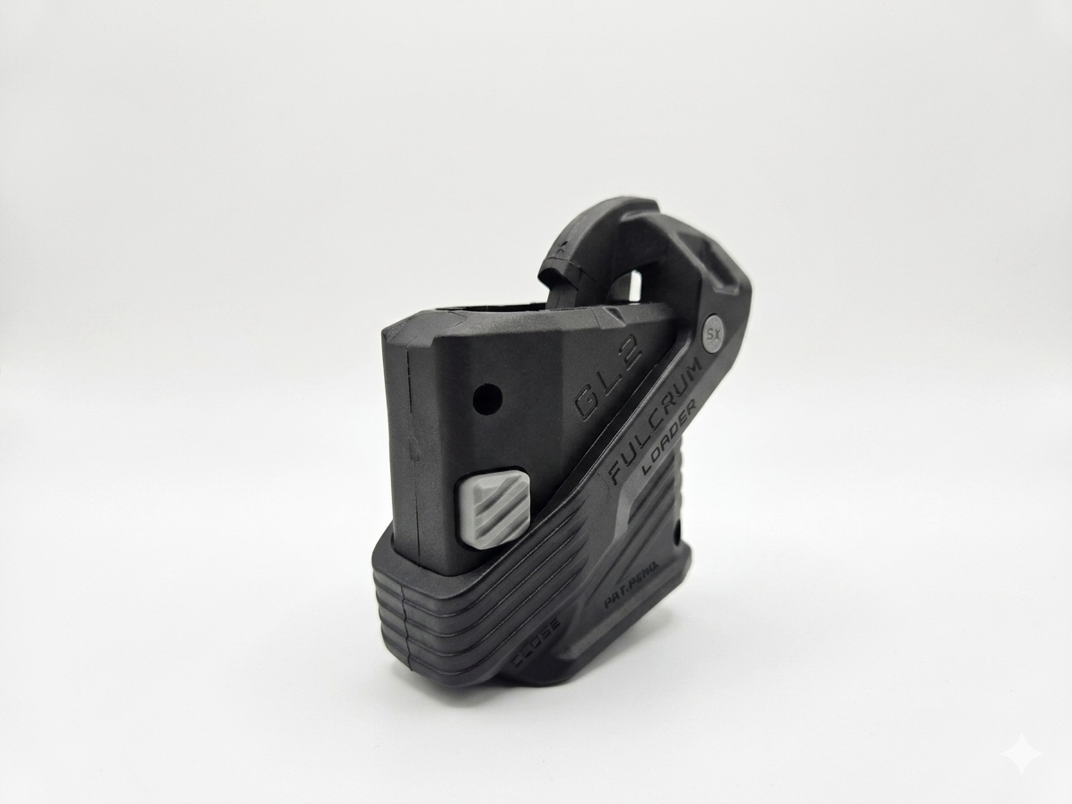 GL2 Fulcrum Loader Black - Right Side Angle