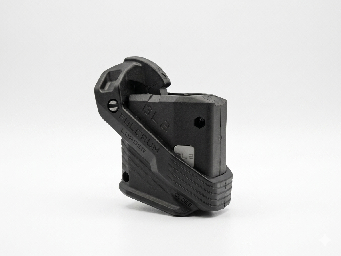 GL2 Fulcrum Loader Black - Left Side with Magazine